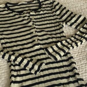 DOEN 100% cotton knit top